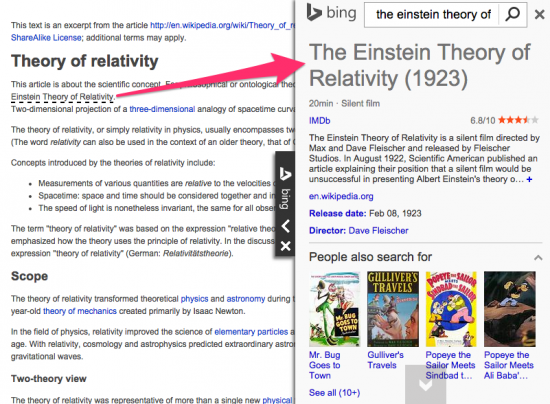 Bing Webmaster Tools: Knowledge Widget