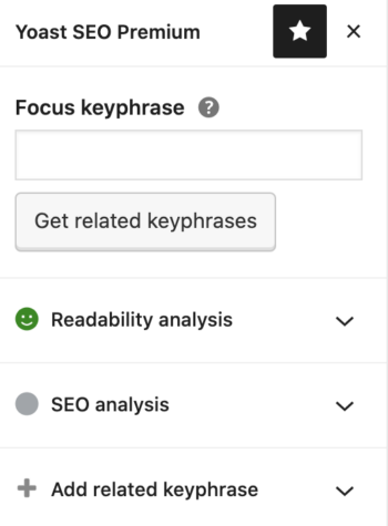 Synonyms Related Keyphrases Word Forms Yoast Seo Features Yoast