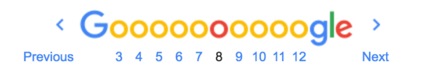 Google's Pagination