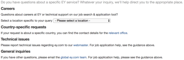 Contact page ey.com