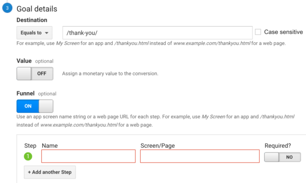 what data is google analytics goals unable to track