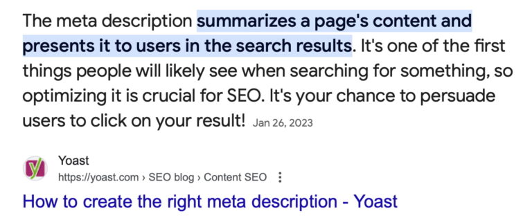 Features of the Google Search Engine Results Page (SERP) • Yoast