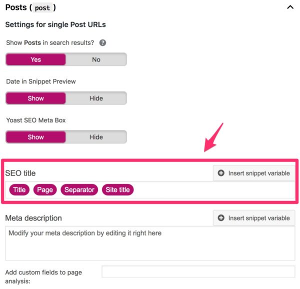 post title search appearance 600x578 - چگونه از ابزار پلاگین yoast استفاده کنیم؟