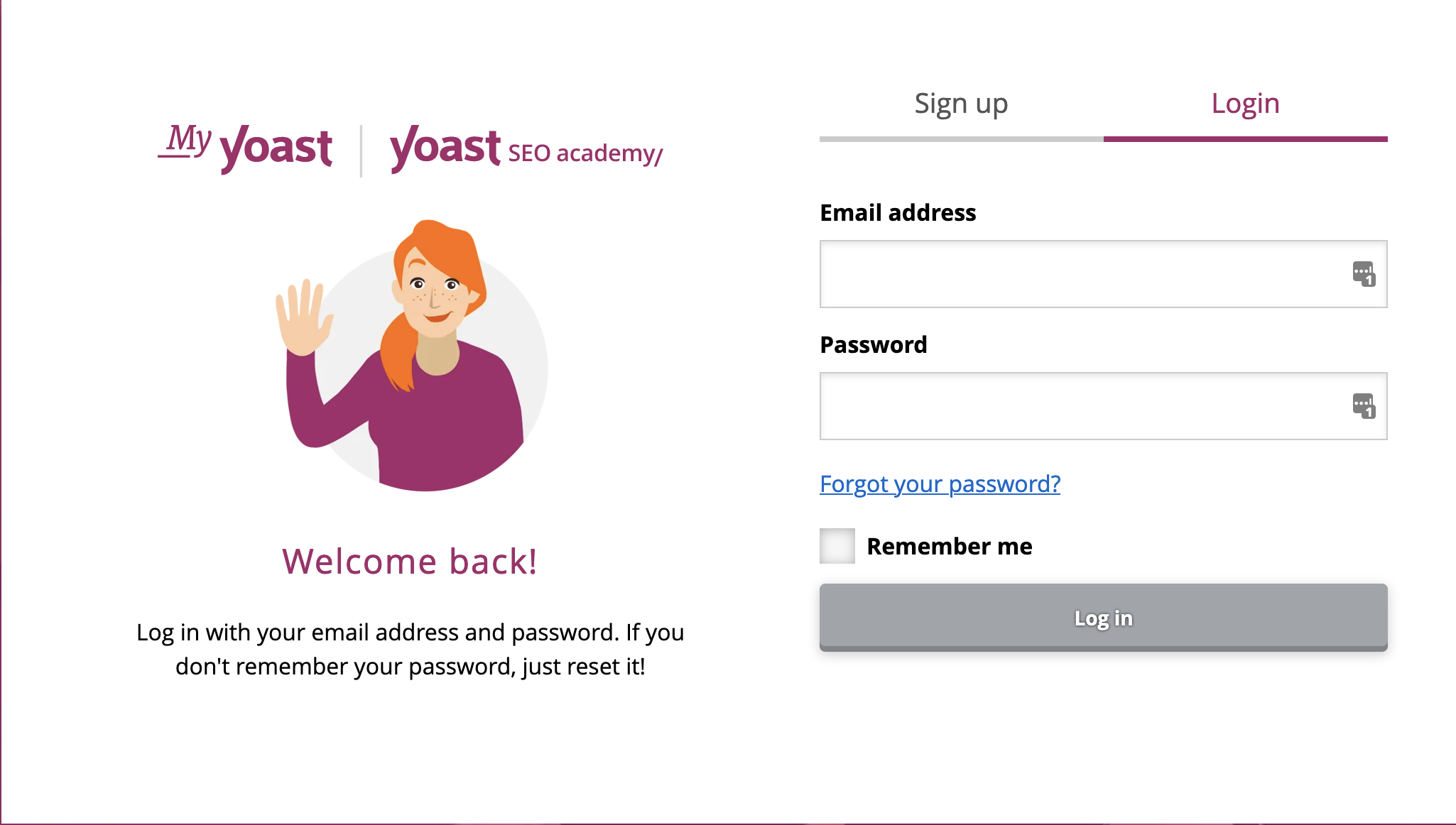 How to log in to MyYoast • Yoast