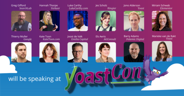 Overview of all YoastCon 2023 speakers