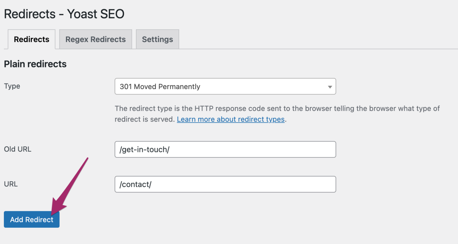How To Create A 301 Redirect In Wordpress Yoast How To Create A 301 Redirect In Wordpress Yoast