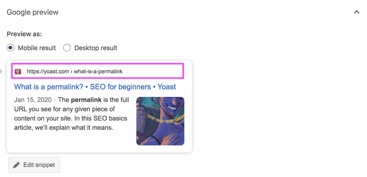 How to use the Google / snippet preview in Yoast SEO • Yoast 7