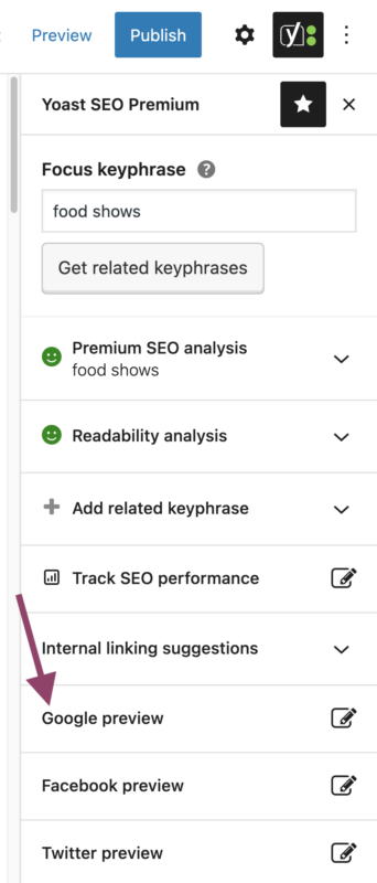 How to use the Google snippet preview in Yoast SEO