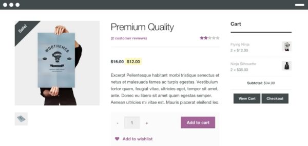 пример темы WooCommerce, чтобы проиллюстрировать, почему вам нужно настроить ее для удобства использования магазина