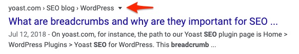 What are breadcrumbs? Why are they important for SEO? • Yoast 1