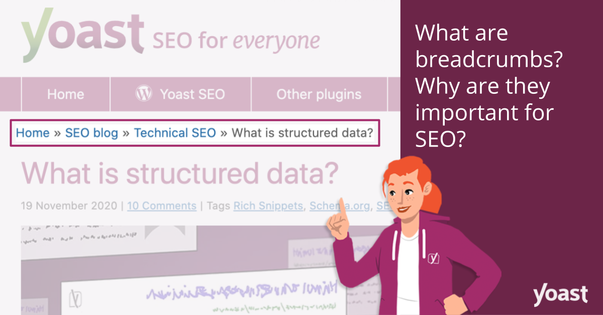 What are breadcrumbs? Why are they necessary for search engine marketing? • Yoast
