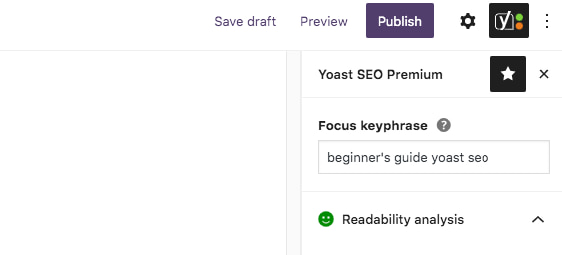 focus keyphrase - چگونه از ابزار پلاگین yoast استفاده کنیم؟