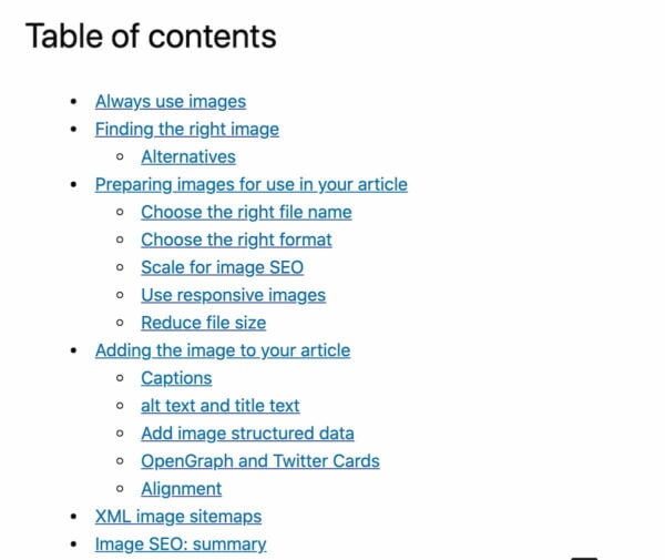 Yoast SEO 15.0: Support for Arabic, plus a new table of contents block