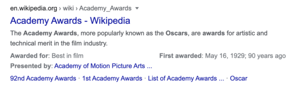 Academy Awards - Wikipedia