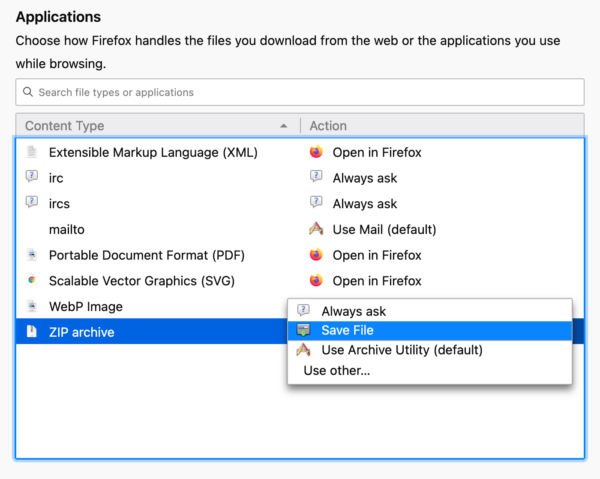 File automatically unzips when downloaded • Yoast