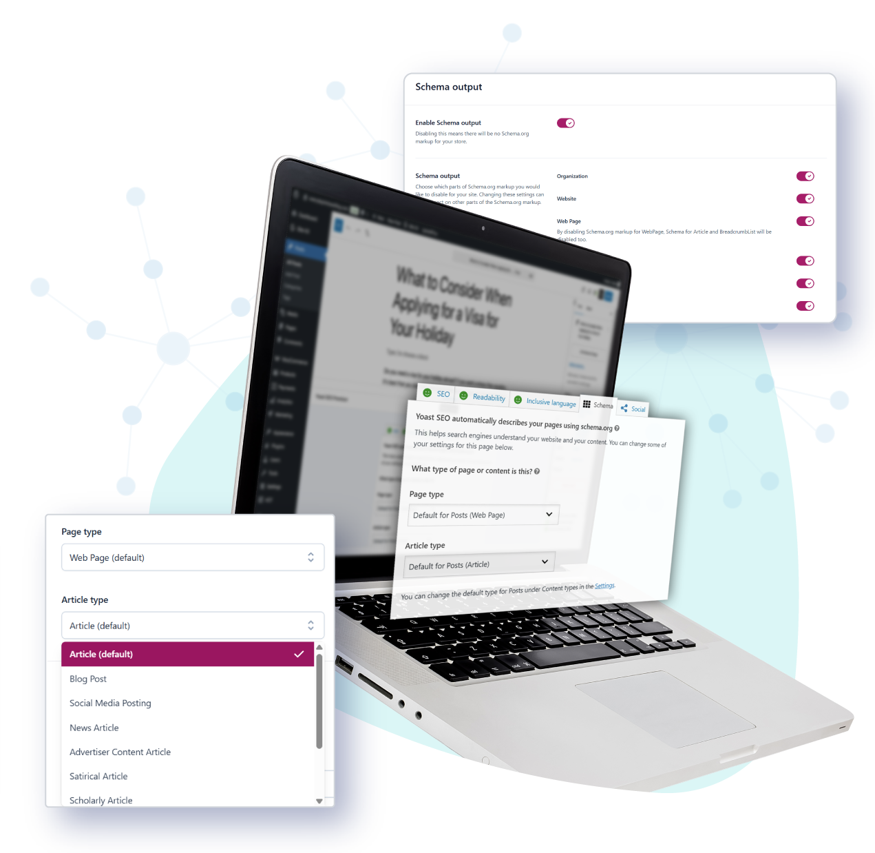 Yoast Schema feature illustration