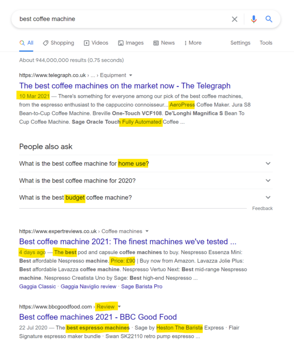 What can Google’s “product reviews update” teach us about “high-quality content”?