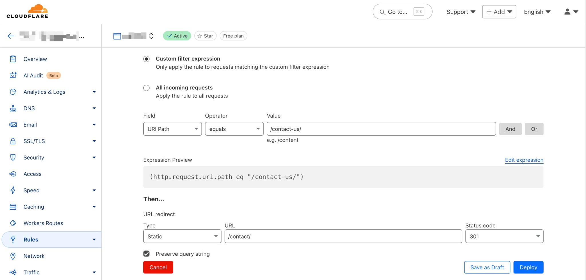 CLOUDFLARE 301 REDIRECT visual data 6