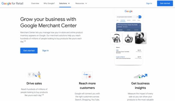 Google Merchant Center is essential for ecommerce SEO