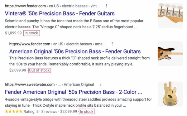 How to handle out-of-stock products for ecommerce SEO 3