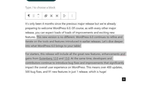 WordPress 6.0: A major release with major improvements 6