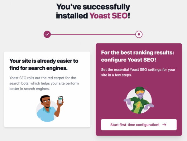 Yoast SEO 18.9: Updating the first-time experience