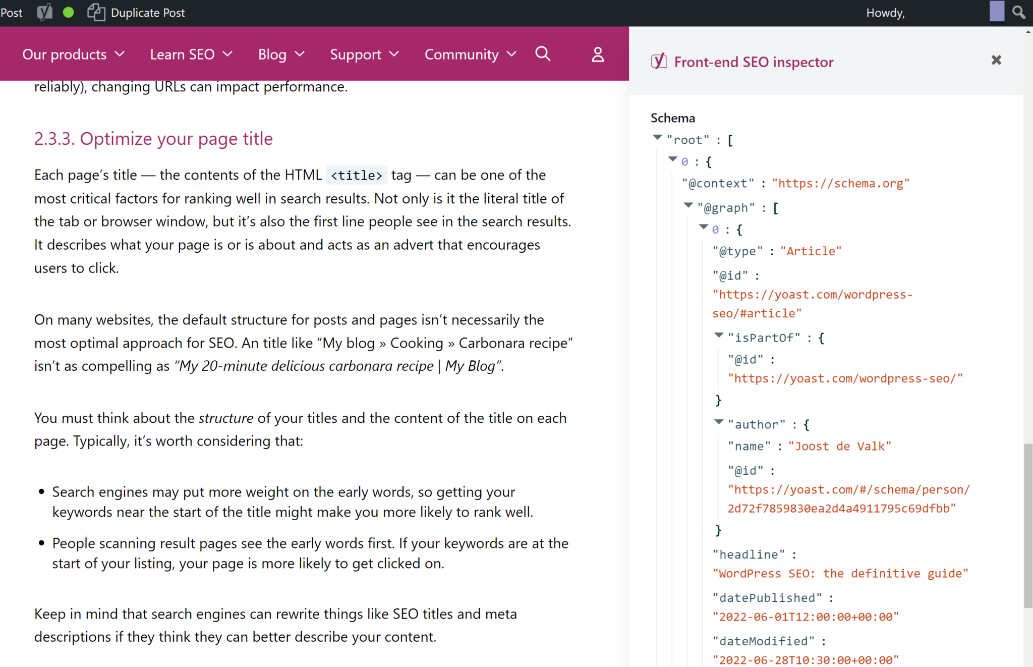 Meet The Front end SEO Inspector In Yoast SEO Premium Yoast Meet the front end seo inspector in yoast seo premium yoast