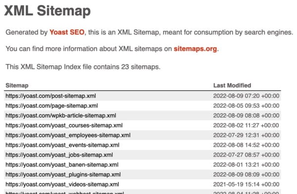 What is an XML sitemap and why should you have one?