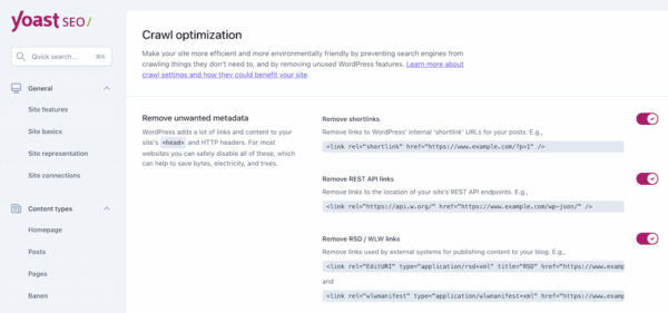 Yoast SEO reduces your site’s carbon footprint with crawl optimization