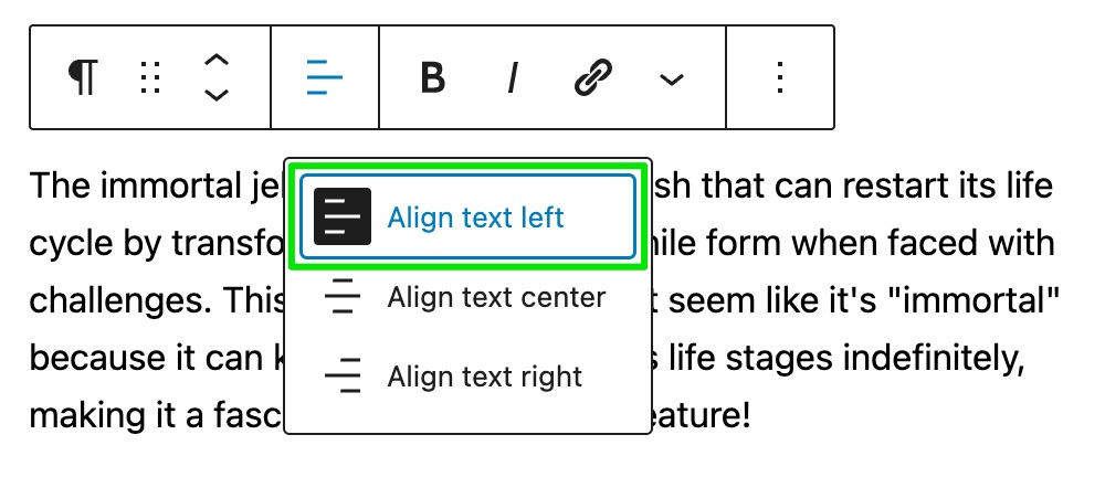 How to change your text alignment • Yoast