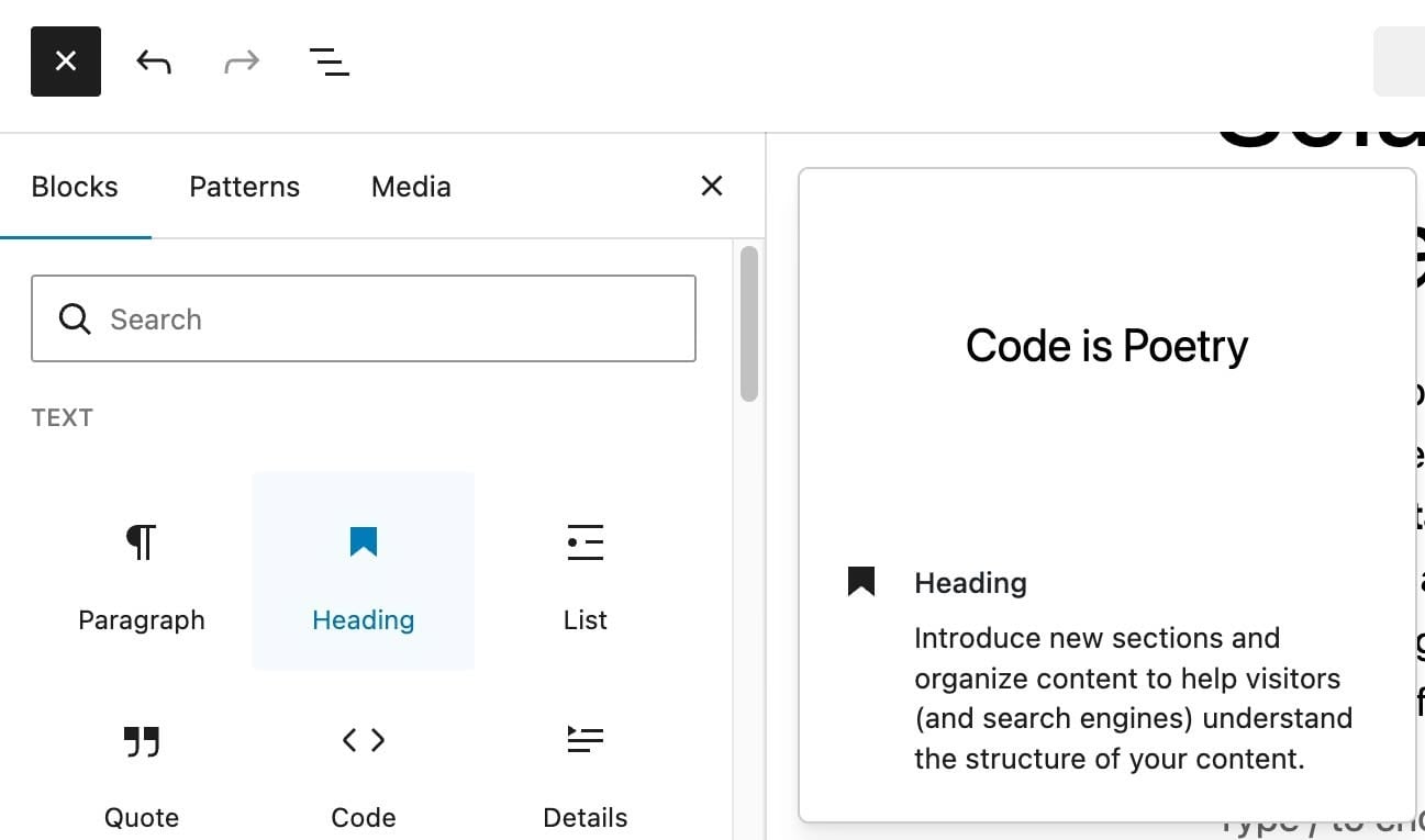 How to use headings on your site