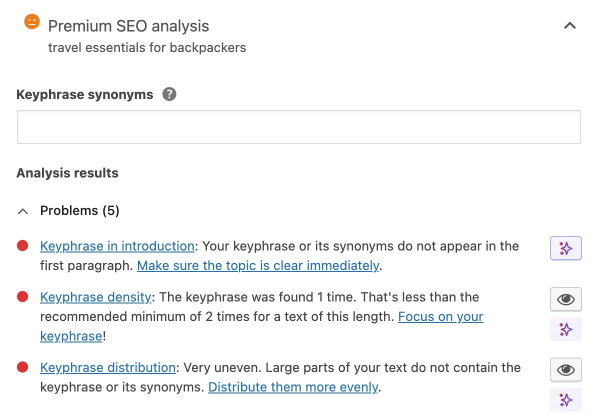 How To Use Yoast Seo S Content Analysis Tool Yoast