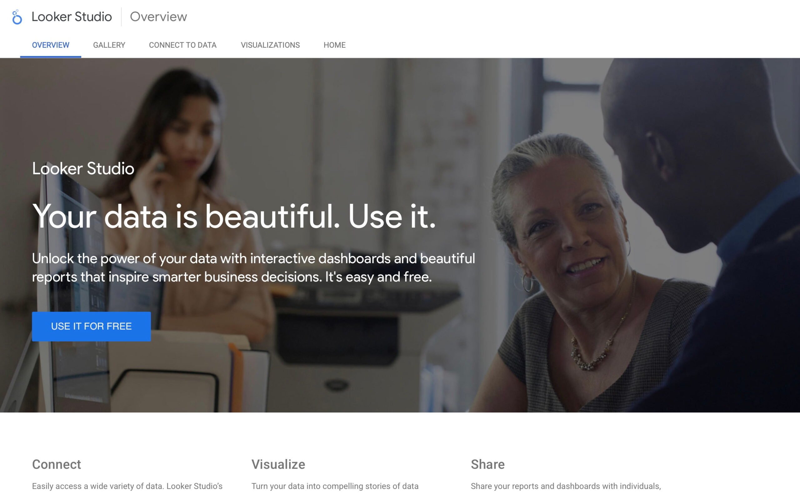 Looker Studio is a great tool to tie various data sources together and build dashboards