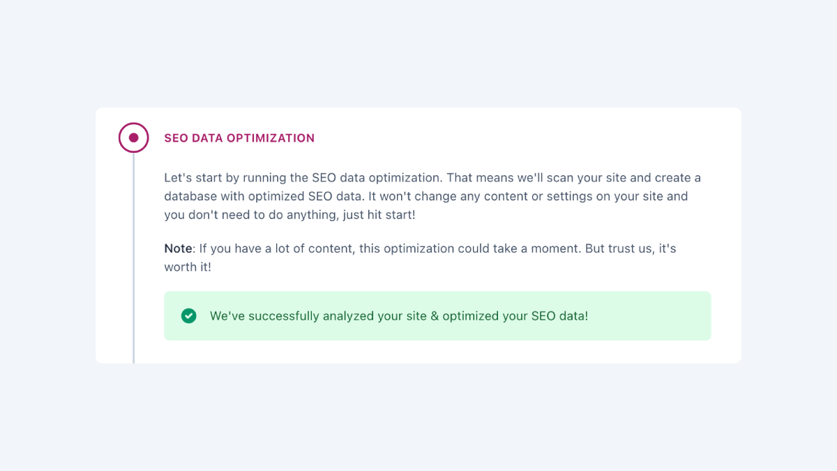 Automatic technical SEO infrastructure
