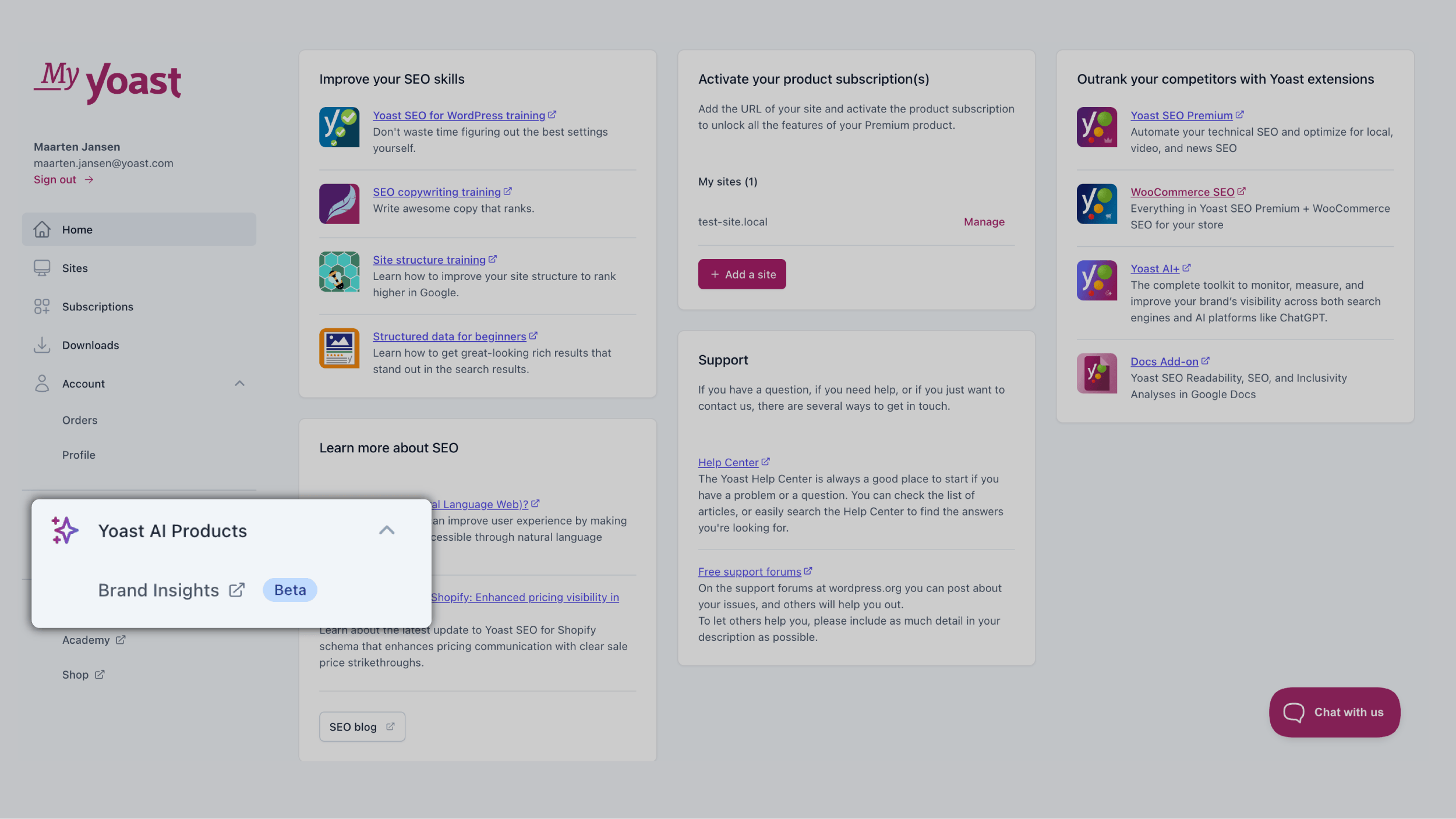 See how your brand appears in AI-generated answers, for free