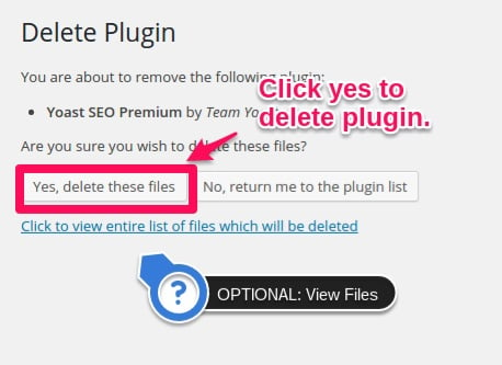 How Can I Uninstall My Plugin? • Yoast