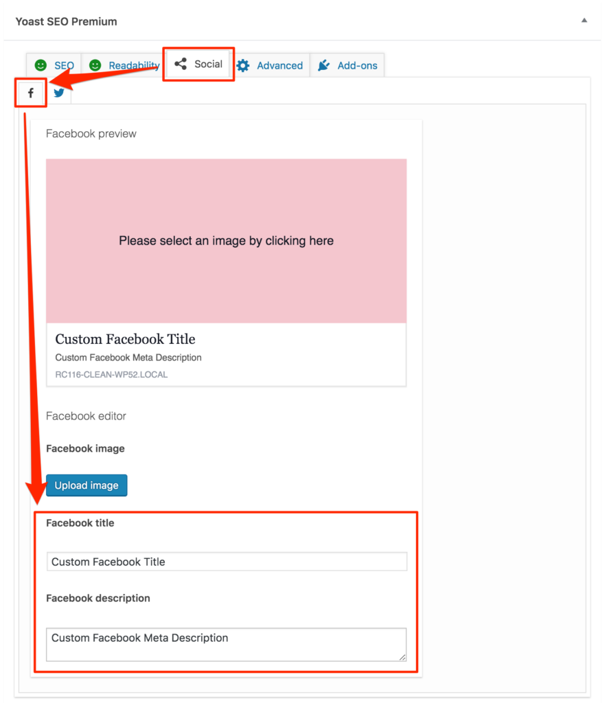 Facebook s open graph meta tags yoast knowledge base