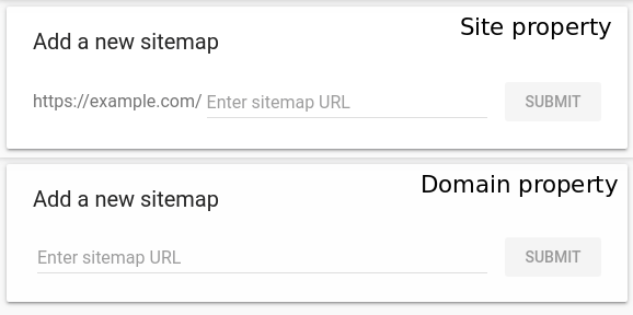 Google Search Console Add New Sitemap