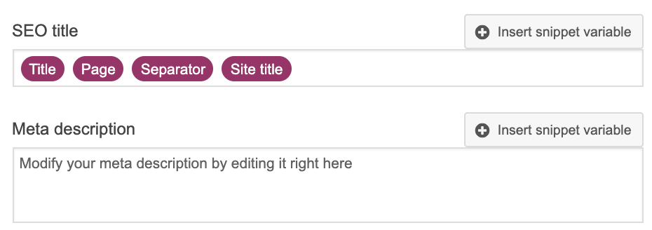 How to modify default snippet templates in Yoast SEO • Yoast