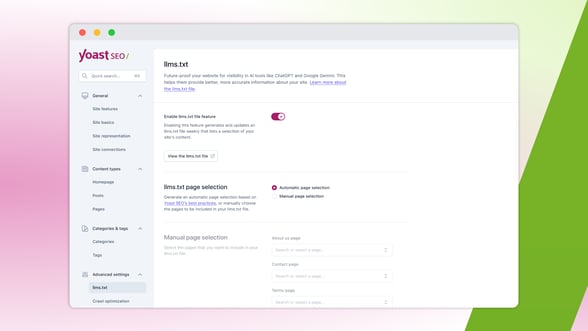 Updated llms.txt: More control for future discovery