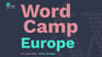 WordCamp Europe 2022