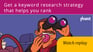 Get a keyword research strategy that helps you rank